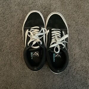 Vans Black and White Men's Shoes
